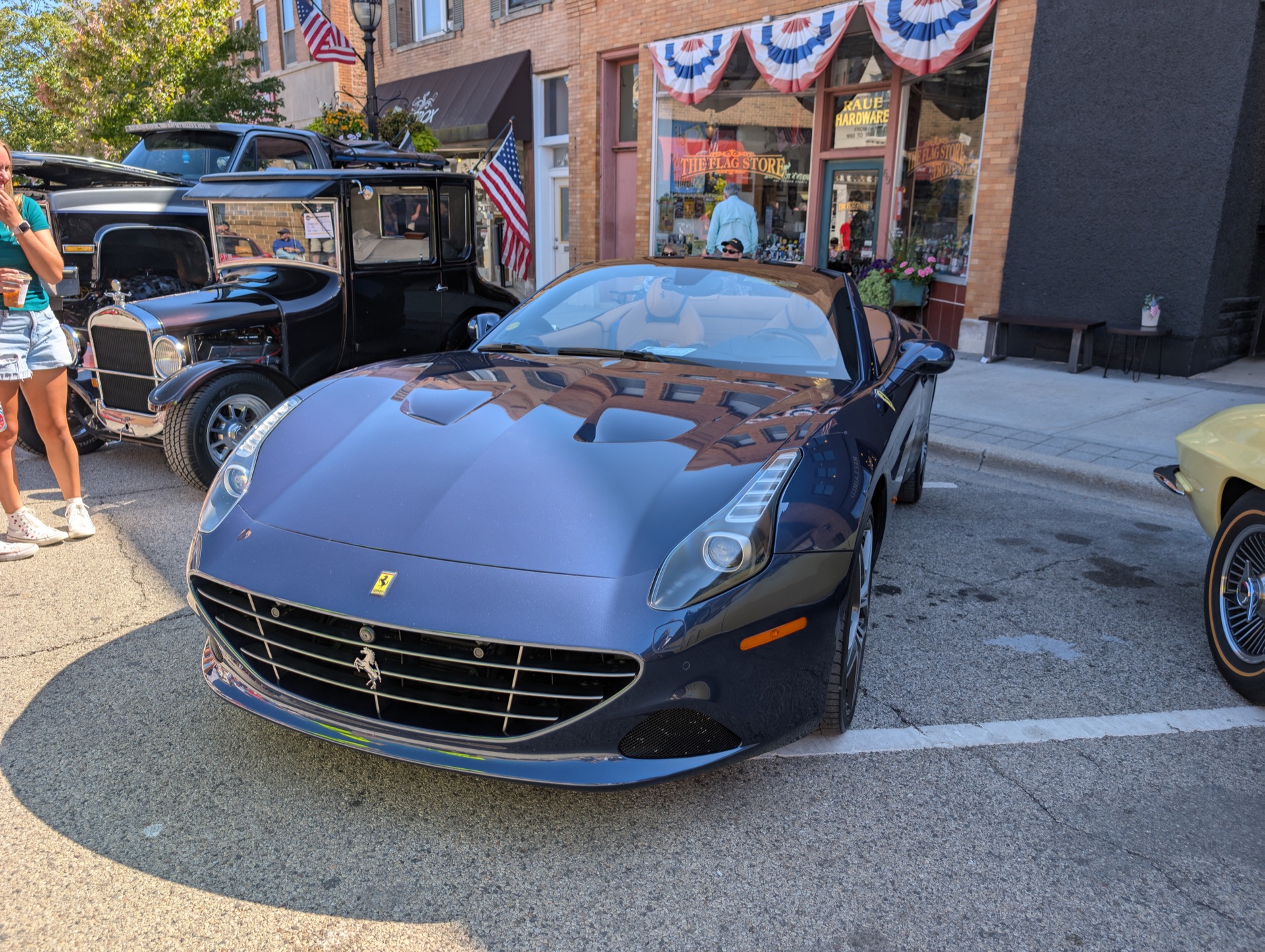 Ferrari California at car show